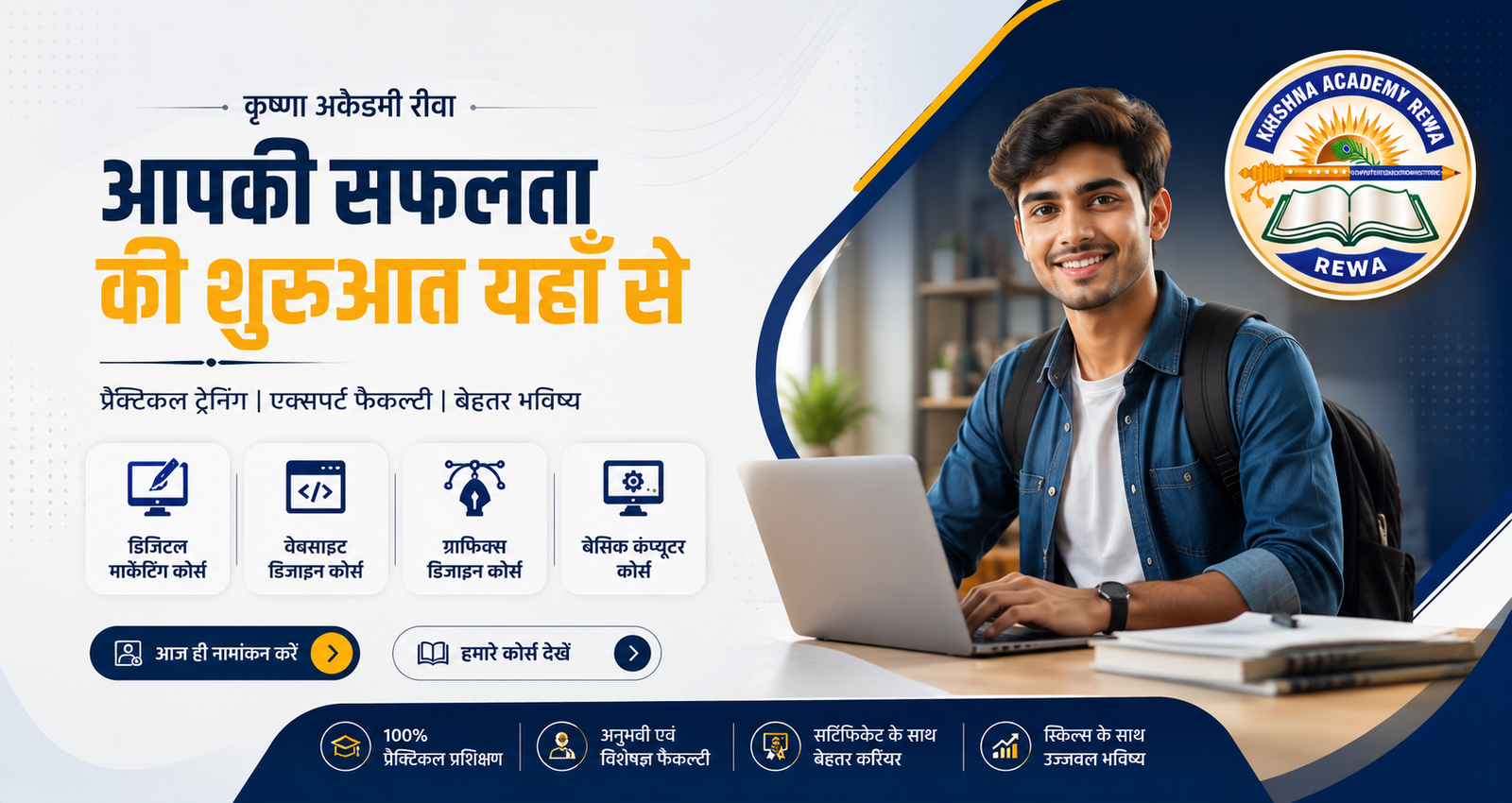 Krishna Academy Rewa - Computer Education and Training Center